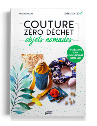 Livre Couture zéro déchet, objets nomades