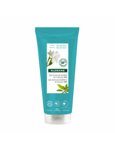 Gel Douche Nutritif 200ml Eau de Tiare Klorane