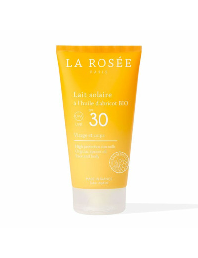 Lait solaire SPF30 150ml LA ROSÉE