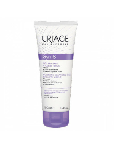 Gyn-8 Toilette Intime Gel Apaisant 100ml Gyn-Phy Uriage