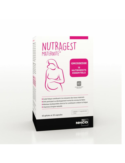 Nutragest Maternité® 60 gélules + 30 capsules Nhco Nutrition