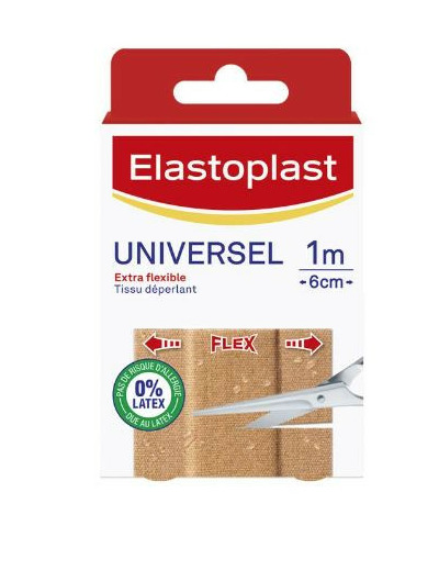 ELASTOPLAST UNIVERSEL TISSU BD 6X10CM