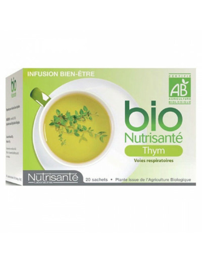 Bio Infusion Thym 20 Sachets Nutrisante