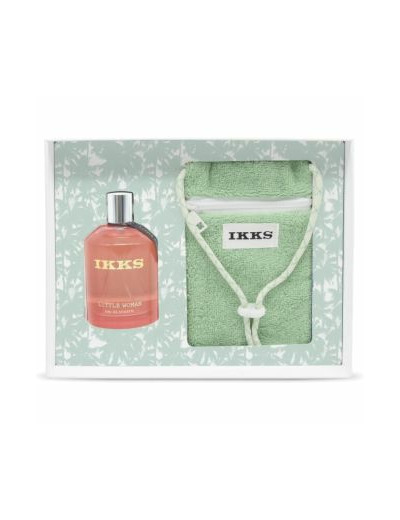 IKKS  Little Woman Coffret Summer In Bali ET Vaporisateur 100ml+Sac Pochette