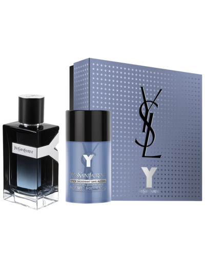 Y (Homme) Coffret EP Vaporisateur 100ml+Gel Douche 50ml+Vaporisateur 10ml