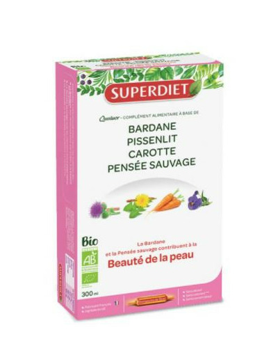 SUPERDIET QUATUOR PEAU BIO SUPERD AMP 20