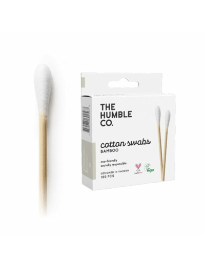 Coton tiges Bambou x100 The Humble Co.