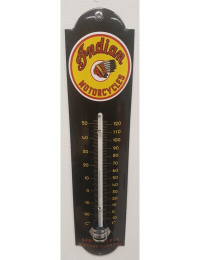 Thermomètre émaillé Indian