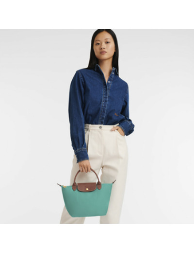 Longchamp Le Pliage Original Sac A Main S Turquoise