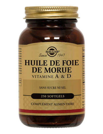 SLG HUILE FOIE MORUE BTE 250