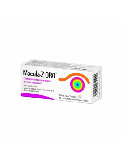 Macula-z Oro 60 Comprimes Orodispersibles Horus Pharma