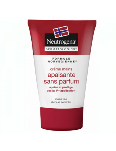 Creme Mains Apaisante Non Parfumee Tube 50ml Neutrogena