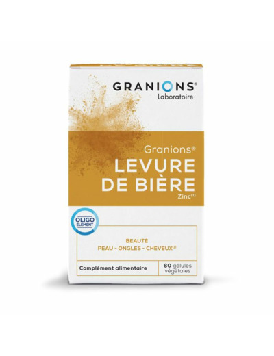 Levure De Biere Zinc 60 Gelules Granions