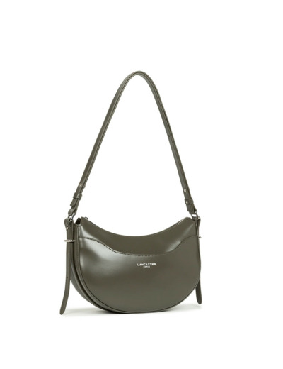 Lancaster Suave Ace Sac Demi Lune 433-28 Kaki Fonce