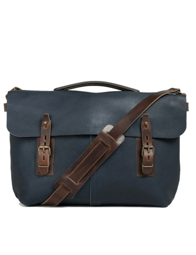 Bleu de Chauffe Sac Besace Lucien Bleu Marine