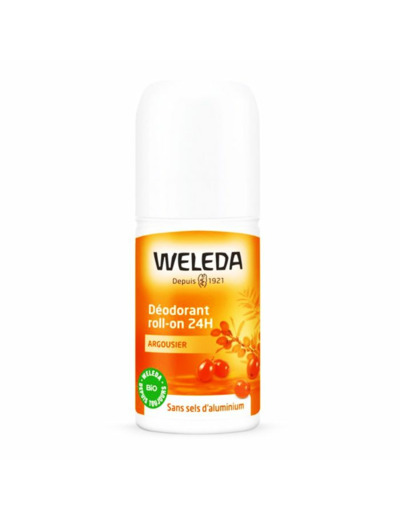 Deodorant Roll-on 24h 50ml Argousier Weleda