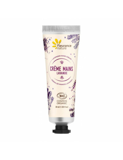 Crème mains Lavande bio 30ml Fleurance Nature