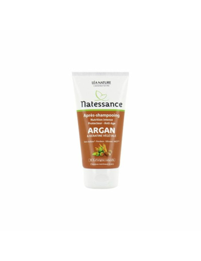 Apres-shampooing & Keratine Vegetale 150 ml Argan Natessance