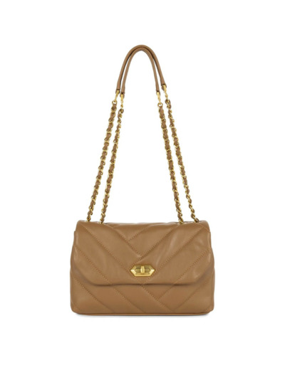 Lancaster Soft Matelassé Sac Trotteur 530-35 Camel