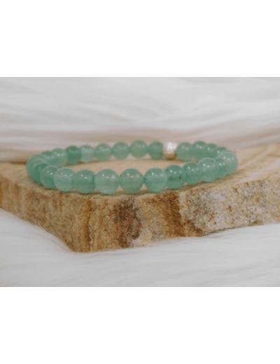 BRACELET AVENTURINE VERTE