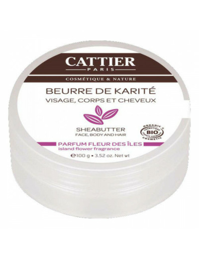 Fleurs Des Iles Bio 100g Beurre De Karite Cattier