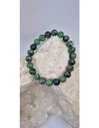 Bracelet rubis zoisite OLPA2179