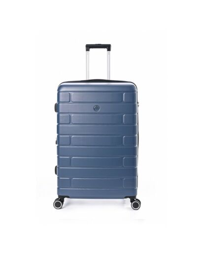 Jump Esco Valise XL 76cm 4 Roues Extensible Bleu