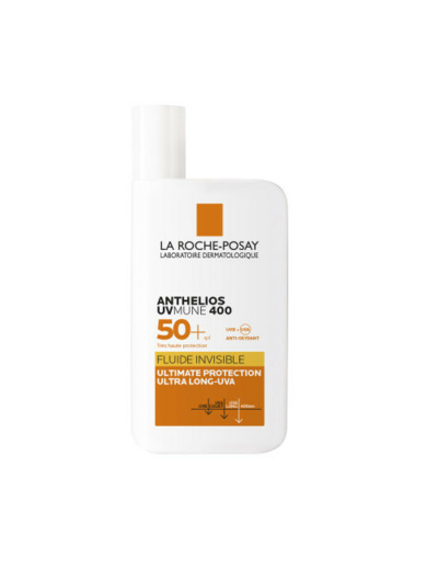 Fluide Invisible Uvmune 400 Avec Parfum Spf50+ 50ml Anthelios La Roche-Posay