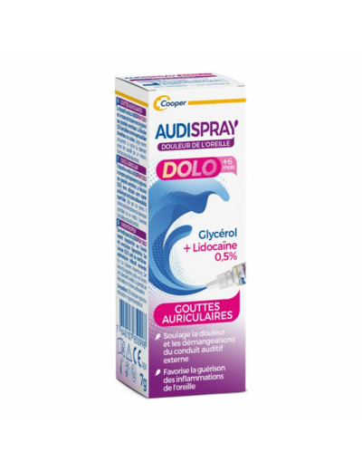 Gouttes Auriculaires Dolo 7g DOLO Audispray