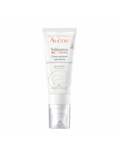 Creme Apaisante Restauratrice 40ml Tolérance Control Peaux Réactives Avène