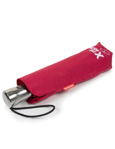 Isotoner Parapluie automatique X-TRA SOLIDE ALPHA Framboise
