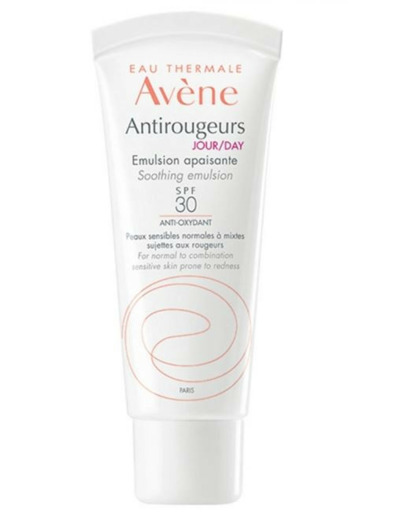 Emulsion Apaisante Spf30 40ml Antirougeurs Peaux Sensibles Avène