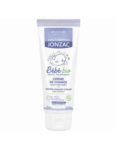 Creme De Change Bio Bebe 75ml Eau thermale Jonzac