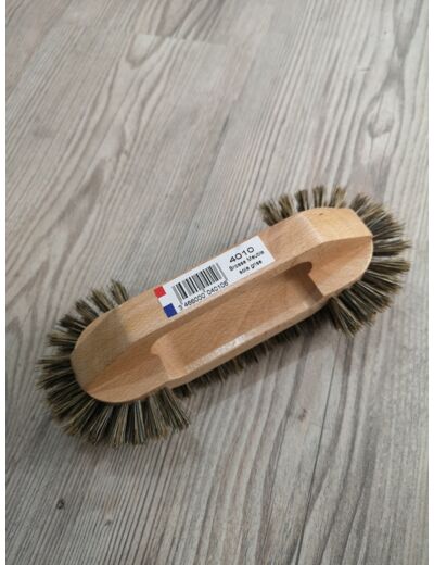 Brosse Meuble 1/2 Tête Bois vernie 17cm