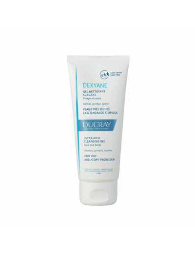Gel Nettoyant Surgras Visage Et Corps 100ml Dexyane Peaux Tres Seches A Tendance Atopique Ducray