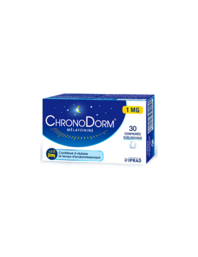 Mélatonine 1mg 30 comprimés Chronodorm