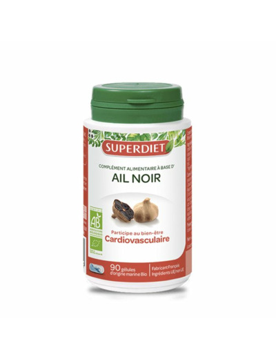 Ail Noir Bio 90 Gelules Superdiet