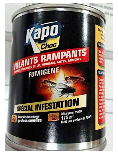 Fumigène Tous insectes - 60 g - KAPO 611441