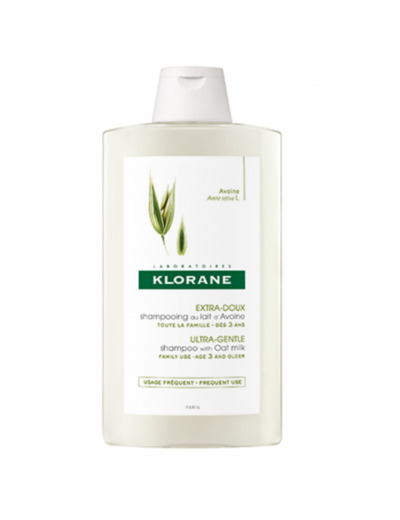 Shampoing Extra-doux 400ml Avoine Tous types de cheveux Klorane