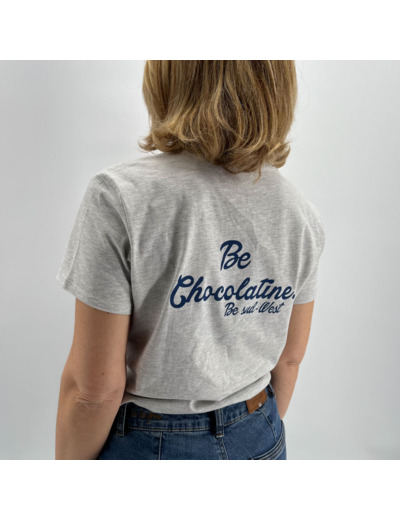 T-Shirt Be Chocolatine dos femme