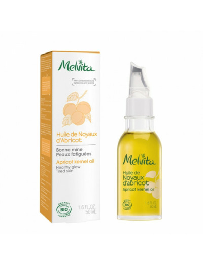 Huile De Noyaux D'abricot Bonne Mine Peaux Fatiguees Bio 50 ml Melvita