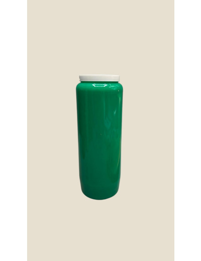 BOUGIE DE NEUVAINE VERTE