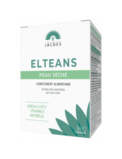 Omega 3,6,9 60 capsules Elteans Peau seche Jaldes