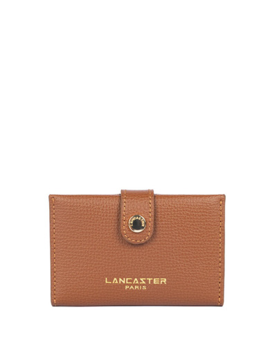 Lancaster Sierra Porte Cartes En Cuir Grainé 138-011 Camel