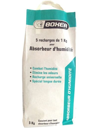 Soudal Boxer Sac de 5 Recharges absorbeur 5 x 1 kg