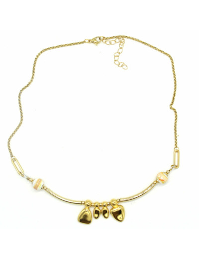 Collier famille doré