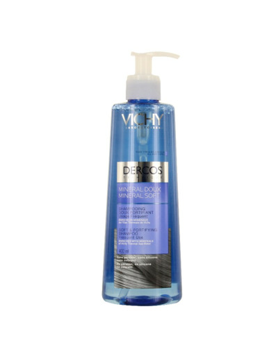 Shampooing Doux Fortifiant Mineral 400ml Dercos Vichy