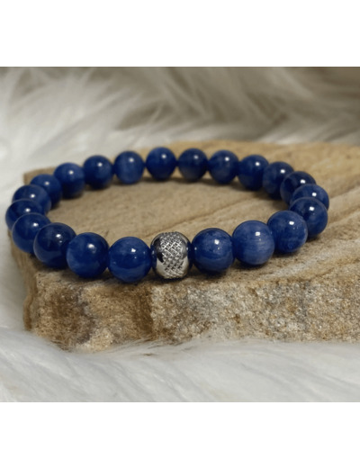 BRACELET CYANITE BLEUE