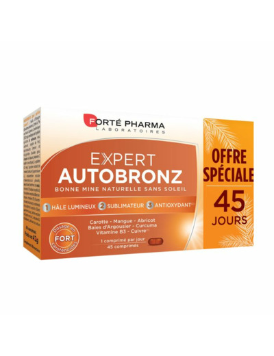 FORTE PHARMA EXPERT AUTOBRONZ 45 CPS