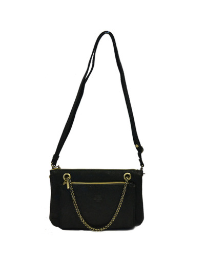 Mila Louise Palom X Petit Sac Trotteur Cuir Noir